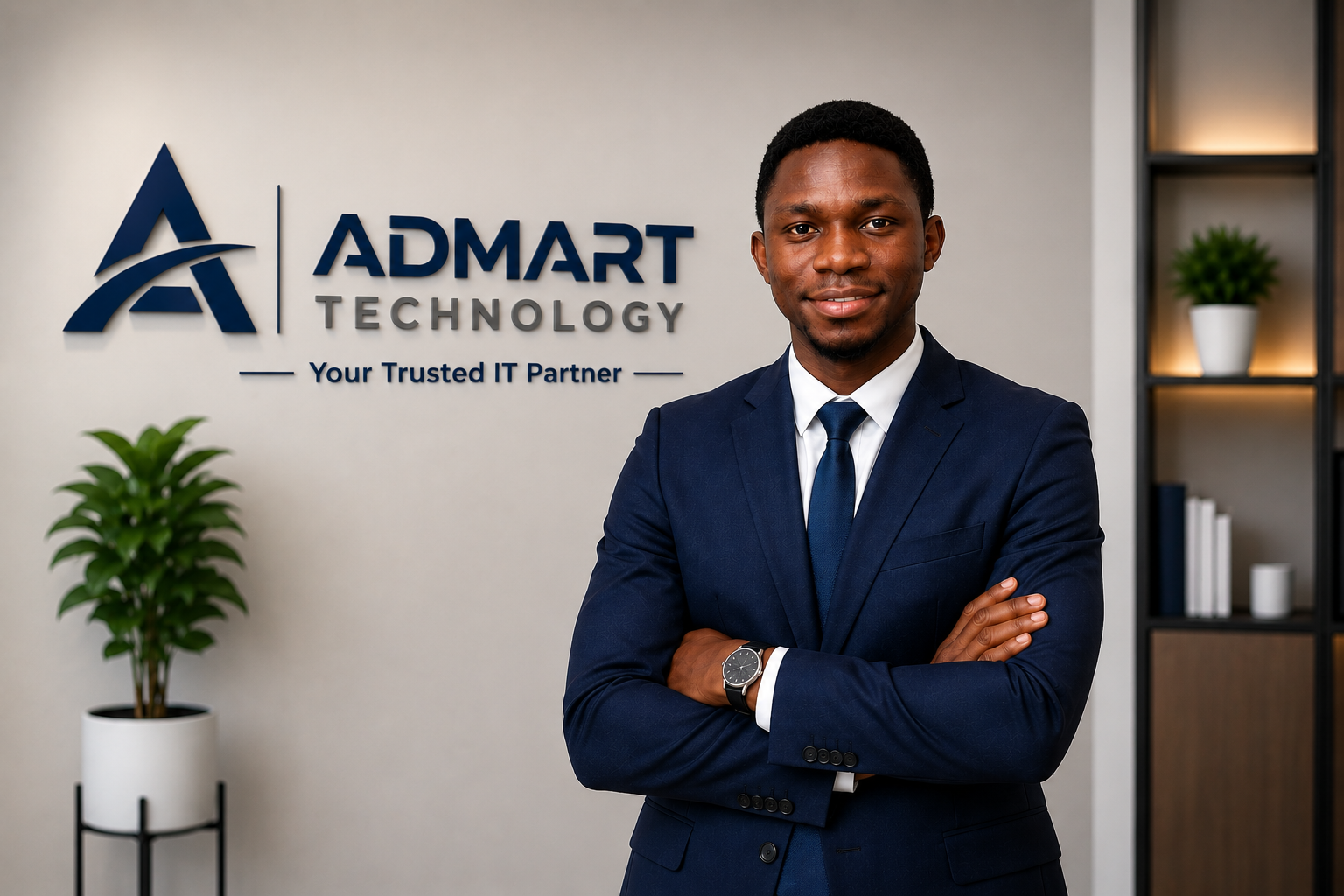 AdMart Technology team working on technology solutions
